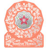 2023 Festive Florals - Single Colours - Christmas tree decorations