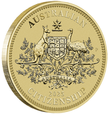 Australian Citizenship 2025 $1 Coin in Card