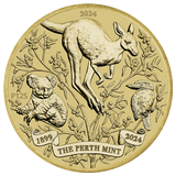 The Perth Mints 125th Anniversary 2024 Coin In Card