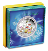 Spongebob & Friends 2024 1oz Silver Proof Coloured Coin