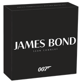 2024 James Bond Sean Connery - 1oz Silver Coloured Proof Coin