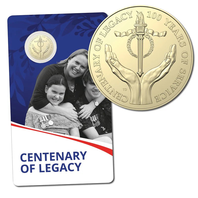 2023 $1 Centenary of Legacy Uncirculated Coin