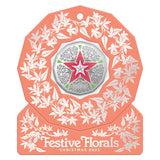 50c 2023 Christmas Festive Floral UNC - Set of 5