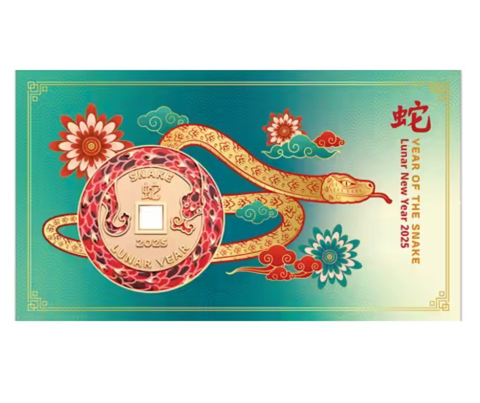 2025 Christmas Island Lunar New Year of the Snake PMC