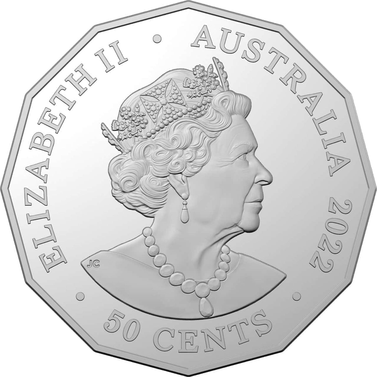 2022 50c Platinum Jubilee of HM Queen Elizabeth II