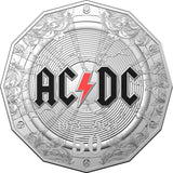 2023 50c 50th Anniversary of AC/DC Coloured UNC