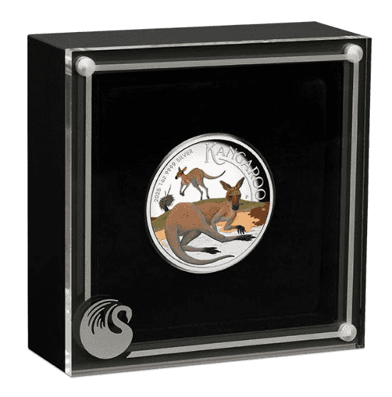 Australian Kangaroo - 2025 1oz Silver Proof High Relief Coin