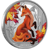 2024 Seasons Autumn $1 1oz Silver Proof Coin