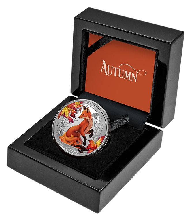 2024 Seasons Autumn $1 1oz Silver Proof Coin