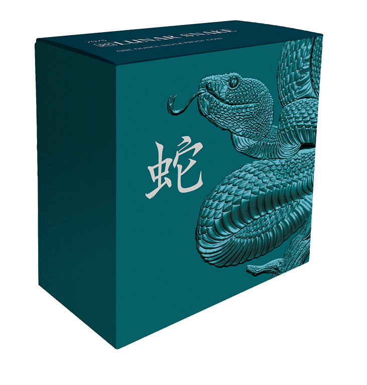 Lunar Year of the Snake 2025 $1 1oz Silver Proof Coin