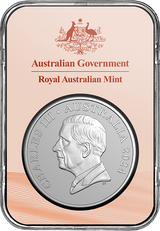 2024 $1 Kangaroo Series Desert Life 1oz Silver Frosted UNC