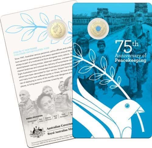 2022 75th Anniversary of Peacekeeping $2 "C" Mint Mark