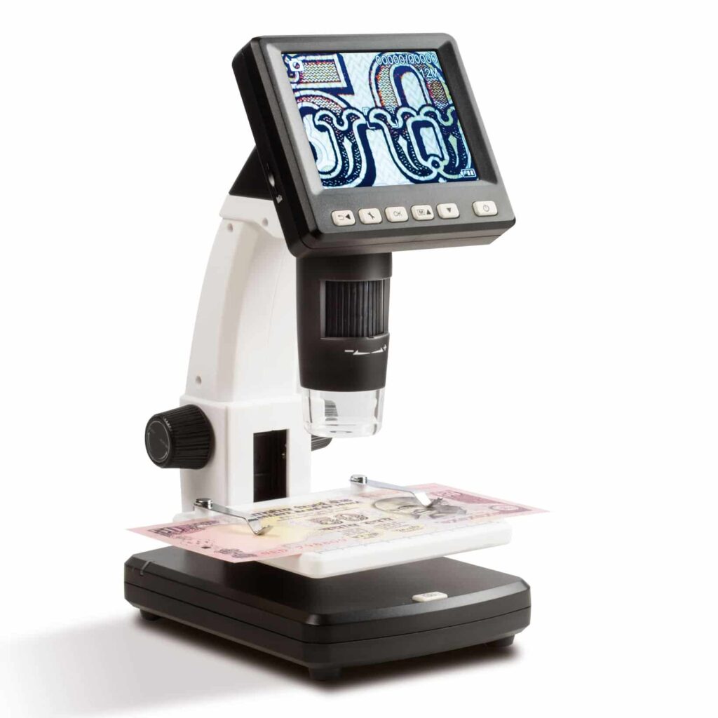 Lighthouse LCD digital microscope with 10–500x magnification (DM3)