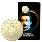 2022 Wallal Centenary $1 Australia Tests Einstein's Theory UNC