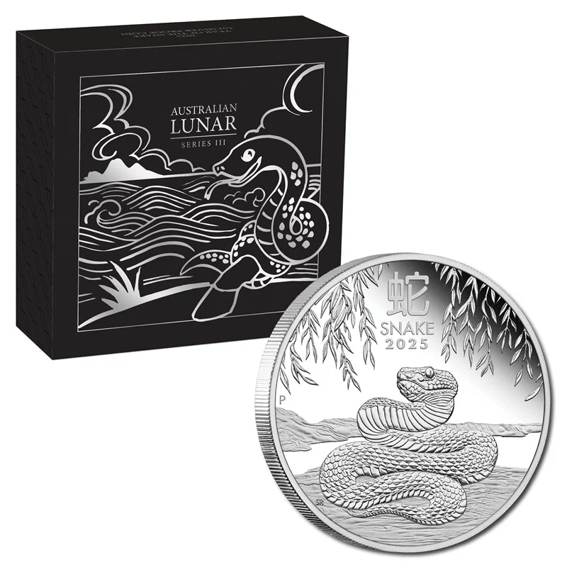 2025 Year Of The Snake 1oz Silver Proof