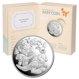 2024 Baby Coin $5 1oz Fine Silver Proof Coin – Toy Kangaroo