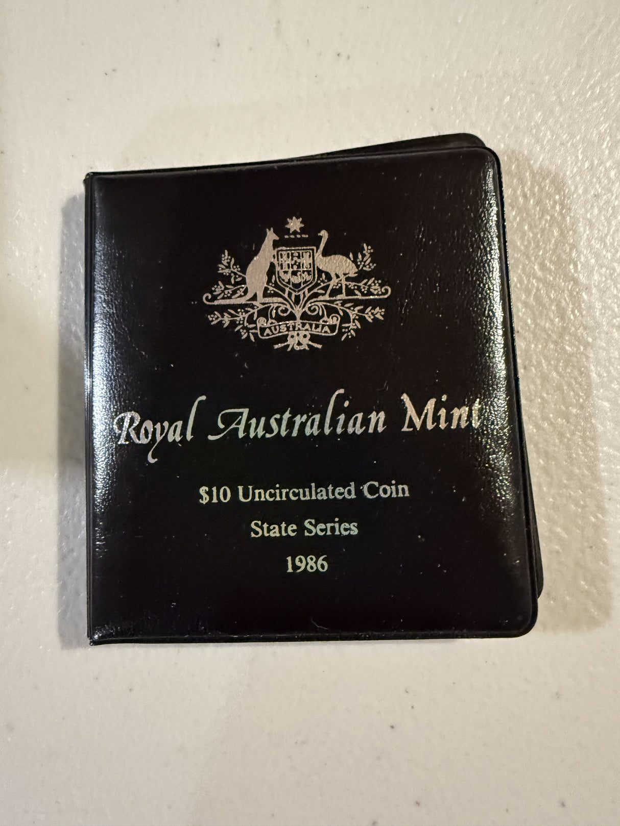 1986 10 Dollar Silver Unc Coin State Series - South Australia