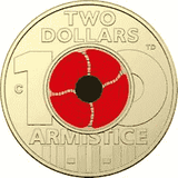 2018 $2 C Mintmark Armistice