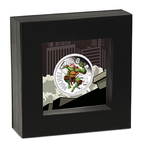 2024 Teenage Mutant Ninja Turtles - Michelangelo 1oz Silver Coloured Proof Coin