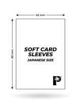 Soft Card Sleeves - Japanese Size - 100pc