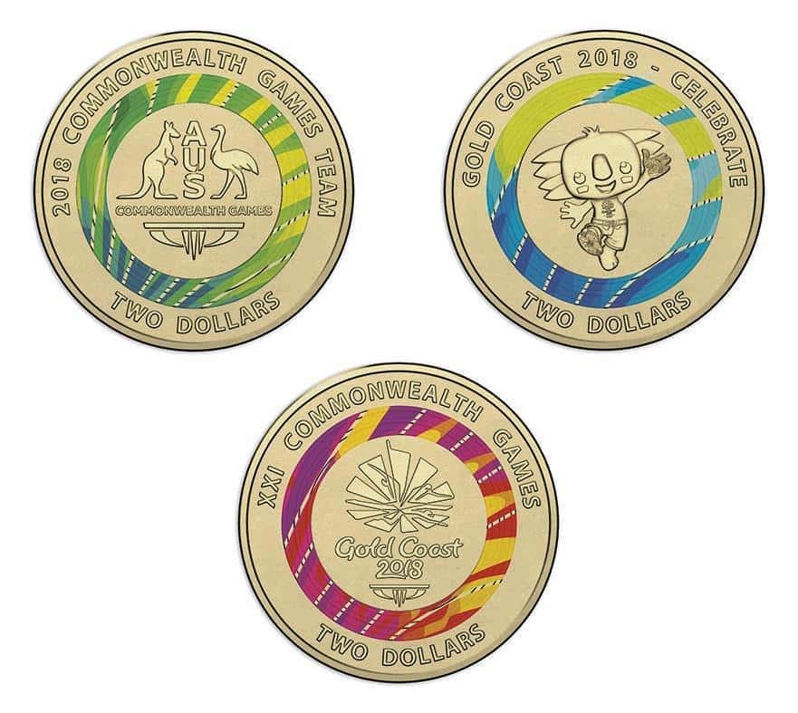 2018 Gold Coast Commonwealth Games - $2 circ set