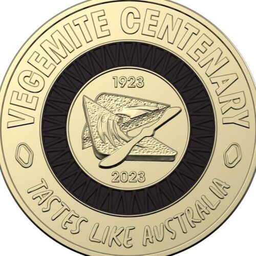 2023 $2 dollar Vegemite Centenary Black - CIRC