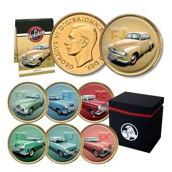 Holden Heritage Enamel Penny Collection