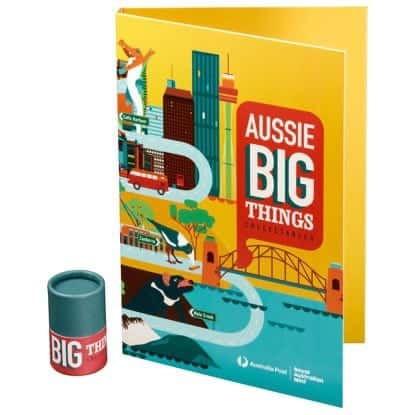 Aussie Big Things - folder and tube