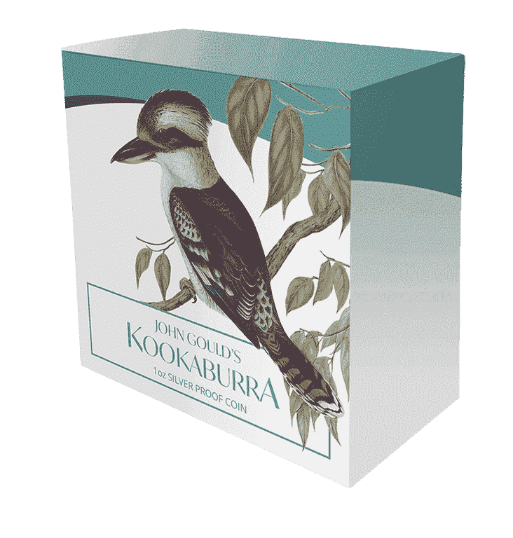 2025 Birds of Australia $1 Kookaburra 1oz Silver Proof Coin (with John Gould Privy Mark)