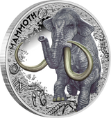 Mammoth 2025 $1 1oz Silver Proof Coin