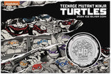 2024 Teenage Mutant Ninja Turtles™ 40th Anniversary 1oz Silver Coin in Card