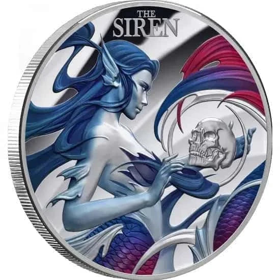 2023 The Siren $5 2oz Silver Proof Coin